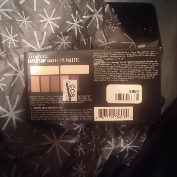 Smashbox covershot matte eye pallett - Picture 2 of 2